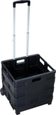Pavo – Trolley – faltbar – belastbar bis 35 kg – schwarz – Kiste