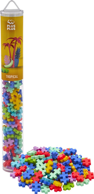 Plus Plus Tube Tropical Plus-Plus: 100 Stück (4264)