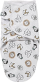 Meyco Babytier-Wickeldecke – mehrfarbig – 0–3 Monate – 1,0 Tog