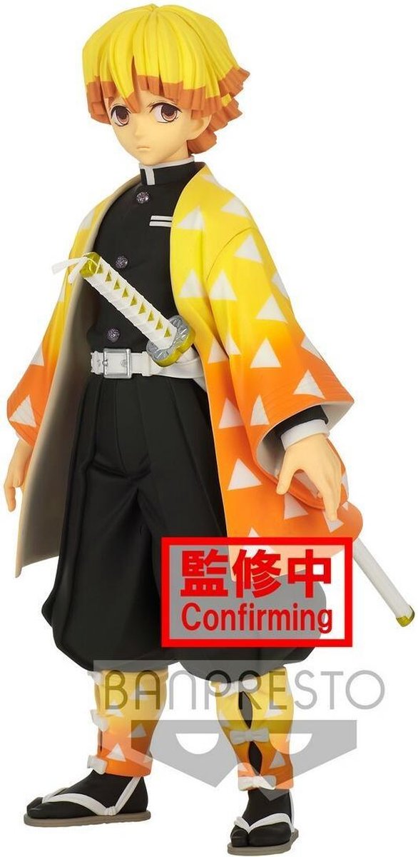 Banpresto Dämonentöter: Kimetsu no Yaiba – Grandista Zenitsu Agatsuma Figur 24 cm