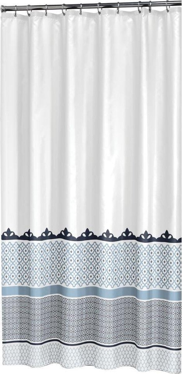 Dichtungsfäle Dichtungsfeuchen -Duschvorhang Marrakesch 180 cm Blau 235281324