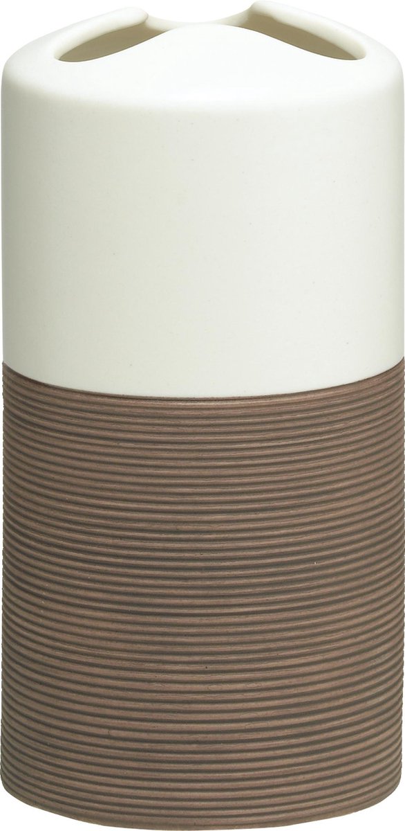 Sealskin doppio – freistehender Zahnbürstenhalter – braun