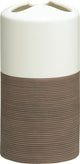 Sealskin doppio – freistehender Zahnbürstenhalter – braun
