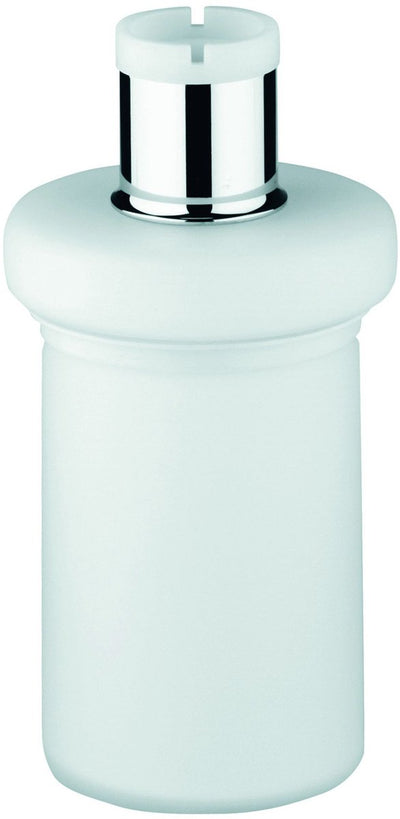 Grohe Ersatzflasche 40179 für Seifenspender Chrom, 40179000