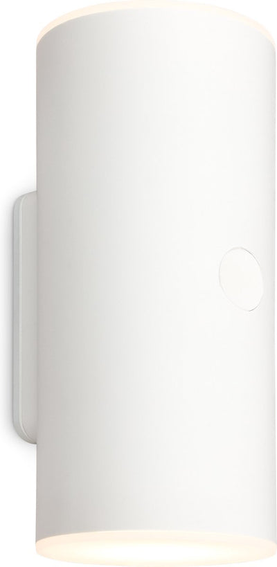 Briloner - Lampe d'extérieur - Lima - Touch - stufenweise dimmbar - USB-Aufladung - wiederaufladbarer Akku - Spritzwasserschutz - 15,5 x 7 x 8 cm - Weiß