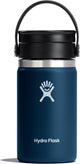 Hydro Flask Kaffeetasse mit breitem, flexiblem Trinkdeckel (354 ml) – Indigo