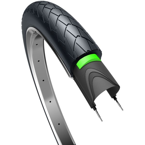 Edge Tyre Mambo Protect 20 x 2,00 50-406 Schwarz mit Reflexion