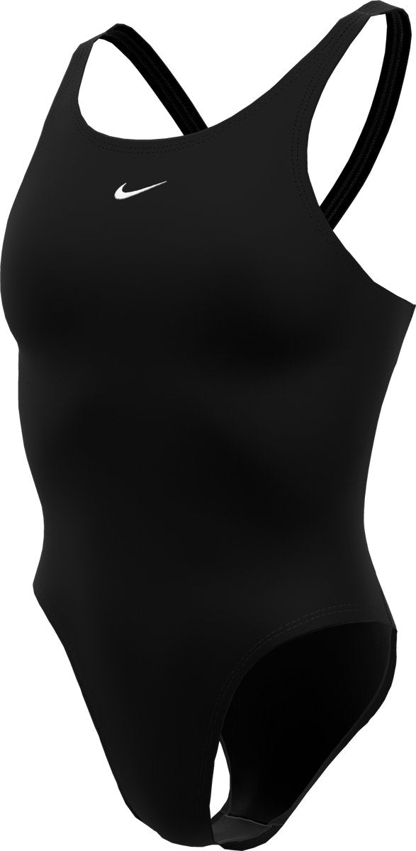 Nike Badeanzug Solid Fastback Schwarz
