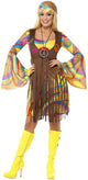 Vegaoo Hippie-Outfit für Damen – Fasching – Medium