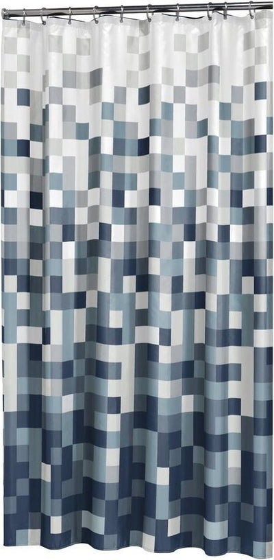 Sealskin Pixel Duschvorhang 180x200 cm – Polyester – Schwarz