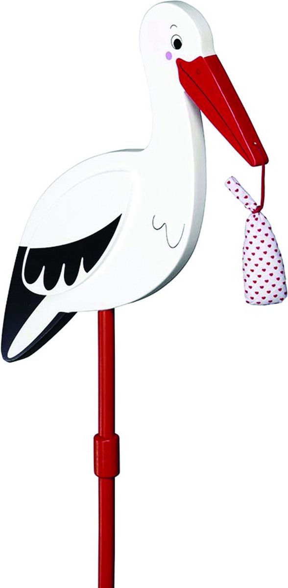 Goki Storch mit Babytuch