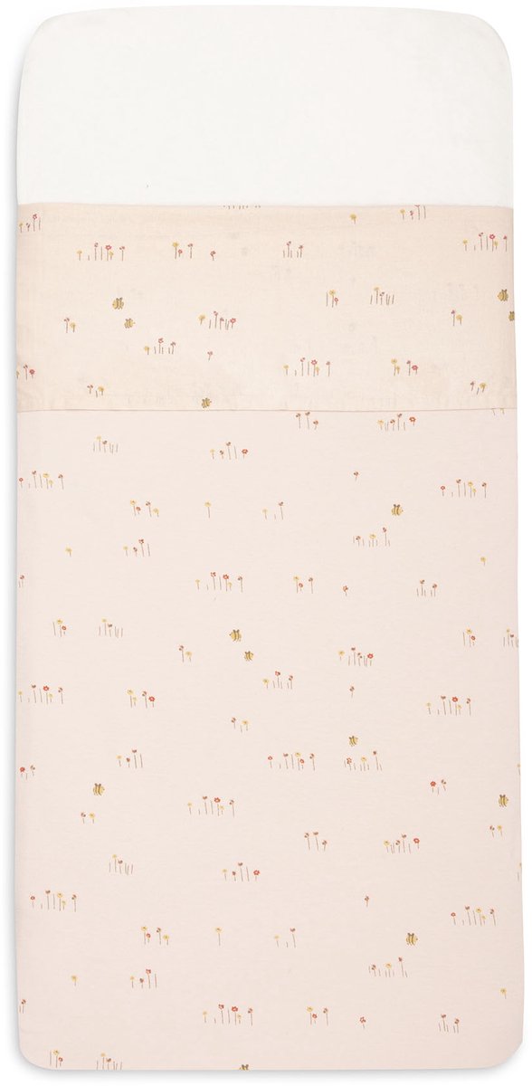 Jollein-Bettlaken – 75 x 100 cm – Baumwolle – hübsches Picknick