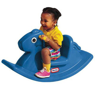 Kleine Tikes rocken Pferdblau