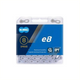 KMC Kette 6 7 8 Gang E8 EPT 122 Glieder silber