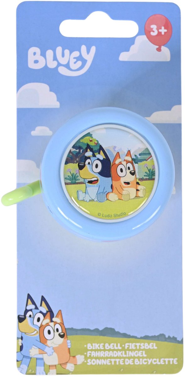 Bluey Fahrradklingel - Jungen - Blau