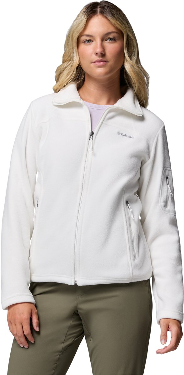 Columbia Fast Trek™ II Jacke Fleeceweste – Fleeceweste für Damen – Outdoorweste – Weiß – Größe XL