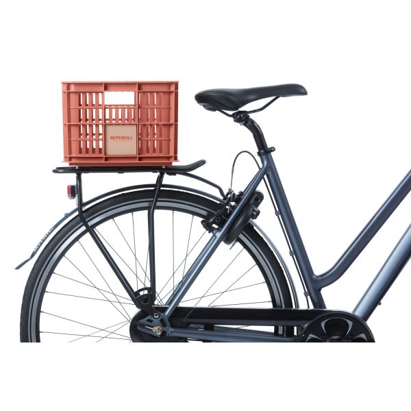 Basilikum fietslat S - klein - 17,5 Liter - rot