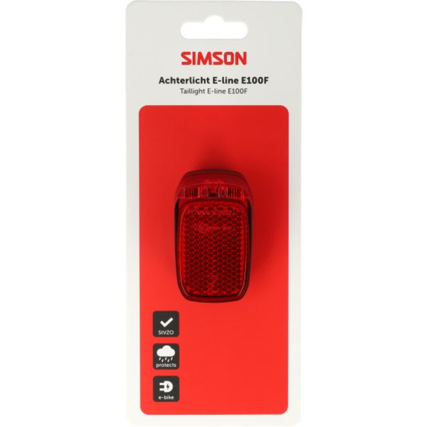 Simson Aurora Rücklicht E-Line E100F