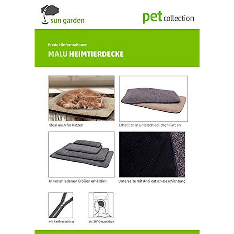 Sun Garden Sun Garden Malu Hundekleid 120x80x5 cm Beige