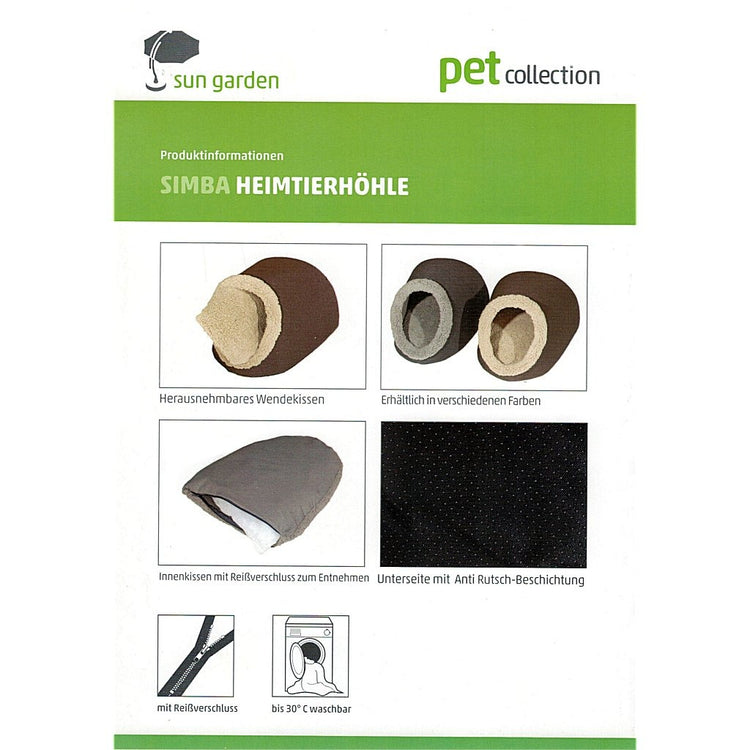 Sun Garden Sun Garden Haustiere HOL 45x40x32cm brauner Beige