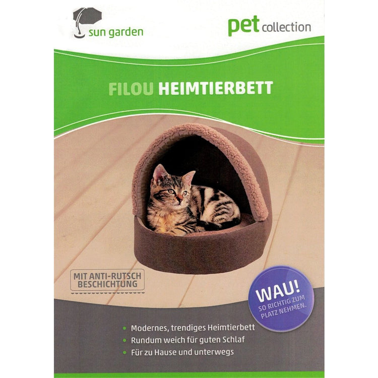 Sun Garden Sun Garten Filou Luxushund und Katzenbett 42x45x41cm grau