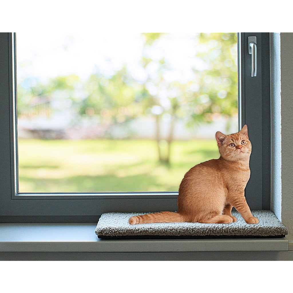 Orthopädisches Fensterbankkissen Sun Garden Fenja 60x25x4cm grau