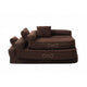 Sun Garden Sun Garden Pallina Orthopäde Hundekissen 80x60x25 cm braun
