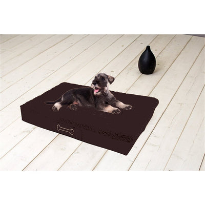 Sun Garden Sun Garten Buddy Orthopäden Hund Kissen 79x60x8cm dunkelbraun
