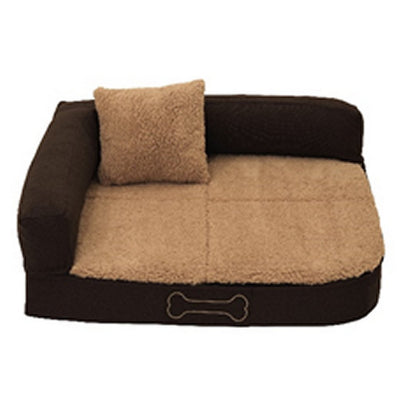 Sun Garden Sun Garden Pallina Orthopäde Hundekissen 80x60x25 cm brauner Beige