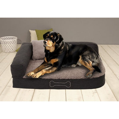 Sun Garden Sun Garden Pallina Orthopäde Hundekissen 80x60x25 cm brauner Beige