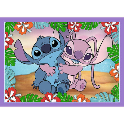 Trefl Trefl Stitch 4in1 Puzzle 35-70 Teile