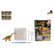 DinoWorld Fossil Heels Puzzle mit zusätzlicher Dinosaurierfigur