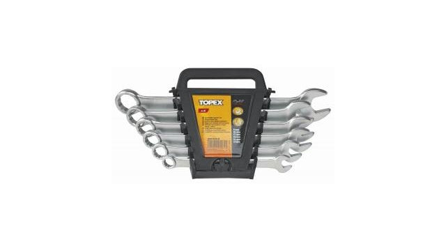 Topex Topex Ring Sehschlüssel Set 6-22mm DIN 3113