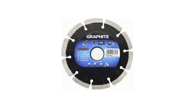 Graphit Graphit Diamant Disk 230x22x8.0x2,5 mm Segment Lasered MPA EN13236