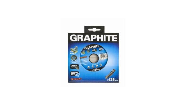 Graphit Graphit Diamant Disk 125x22x8.0x2,4 mm, Typ X -Segment, Laser, Hartmaterialien MPA EN13236
