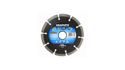 Graphit Graphit 57H868 Diamond Disk 230x22x8.0x2,5 mm, Typ X -Segment, Laser, Hartmaterialien MPA EN13236
