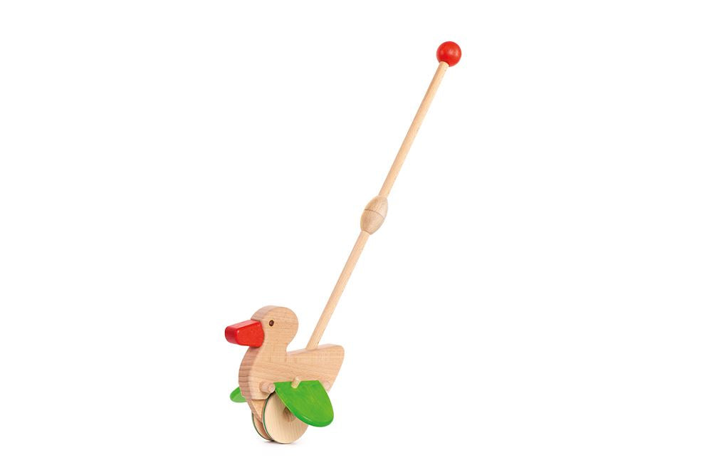 Bajo Gehstock aus Holz mit Ente. 2+