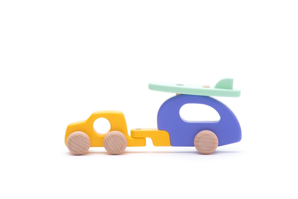 Bajo hölzerner 4WD-Wohnmobil. 2+