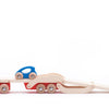 Bajo-Autotransporter aus Holz