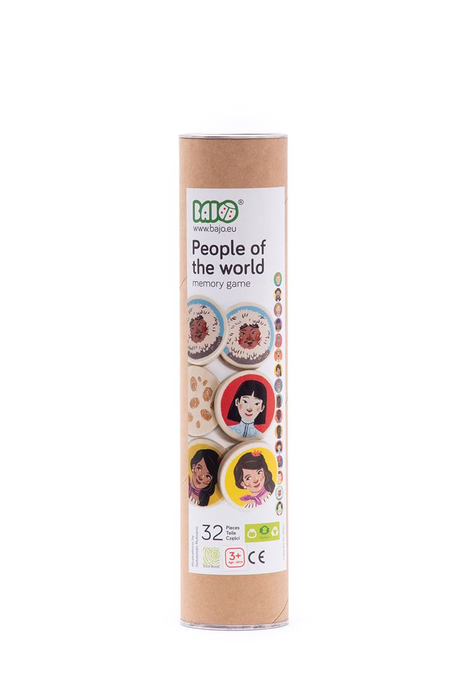 Bajo-Memo – Menschen der Welt. 32 Teile