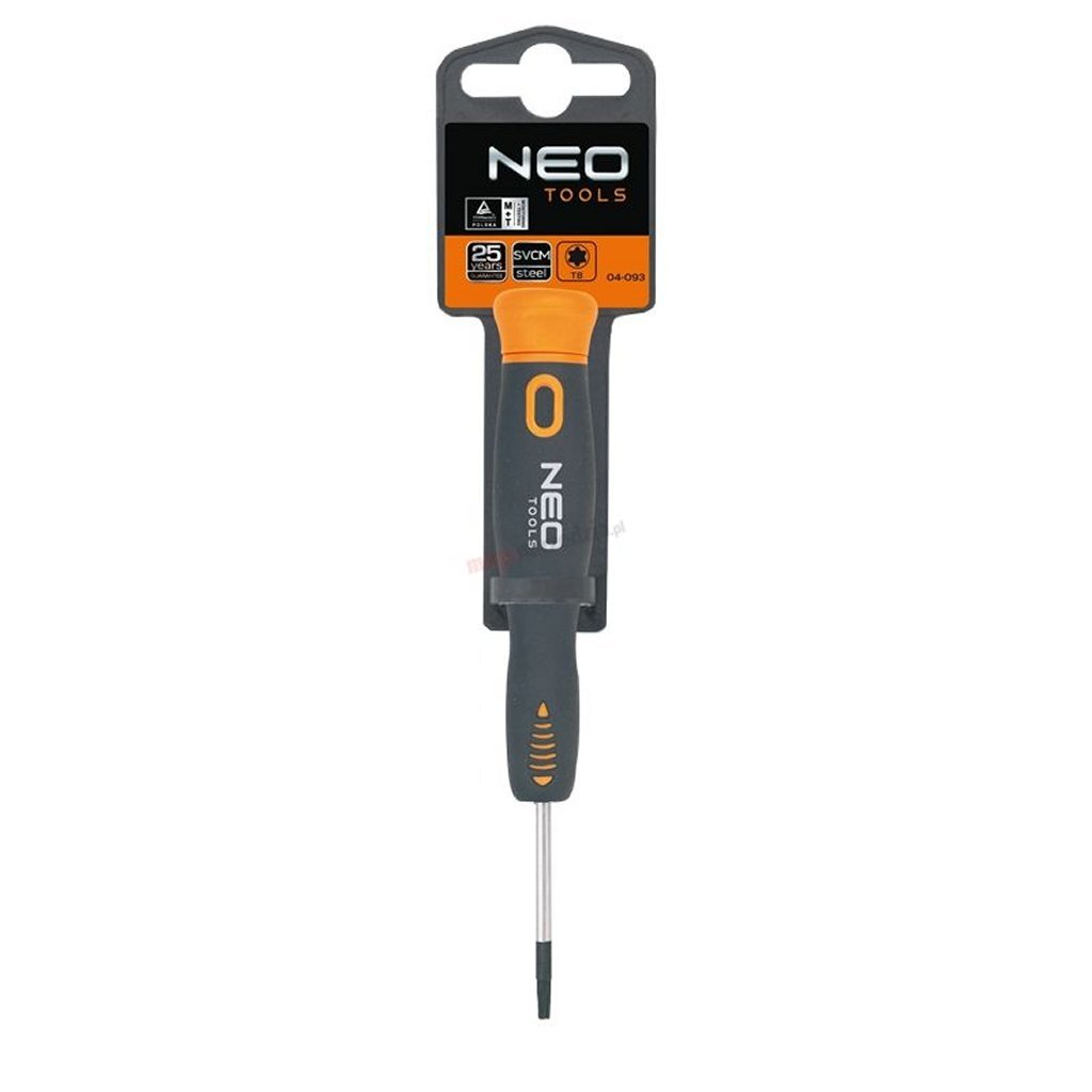 NEO -Werkzeuge Neo -Werkzeuge Torx Schraubendreher T6x40mm Magnetic CRMO Stahl