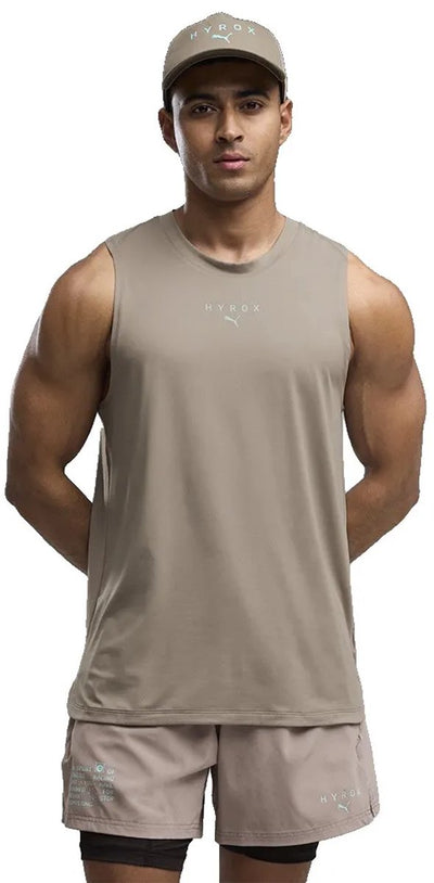 Puma x Hyrox Cloudspun ärmelloses T-Shirt grau XL Mann