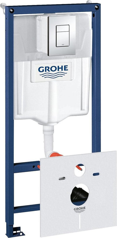 Grohe Rapid SL 4-in-1 Unterputz-Spülkasten – für Wand-WC – inkl. Betätigungsplatte und Schalldämmung