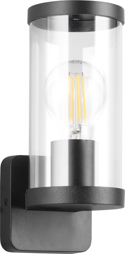 Rl lebe dein Licht Reality Bonito - Wandleuchte - Schwarz matt - exkl. 1x e27 4w - Außenbeleuchtung - IP44