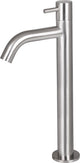 Differnz Waschtischarmatur – Kaltwasserhahn – hoch – 28,5 x 11,5 cm – Chrom matt