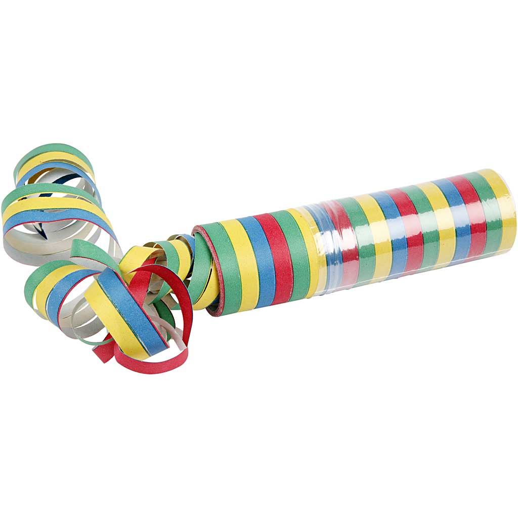 Creativ Company Luftschlangen, 10 Rollen, 1 Box