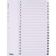 Tabs Mylar Office Depot Karton A4 170g weiß 1-20 11 Löcher