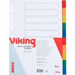 Tabs Office Depot PP A4 120 Mikron sortiert 10 Stück 11 Löcher