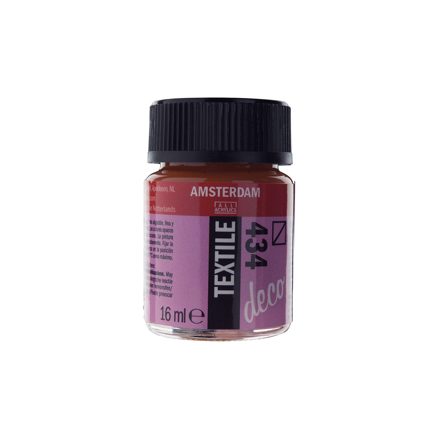 Amsterdam alle Acrylfarben Amsterdam • Textilfarbe Flasche 16 ml Siena 434