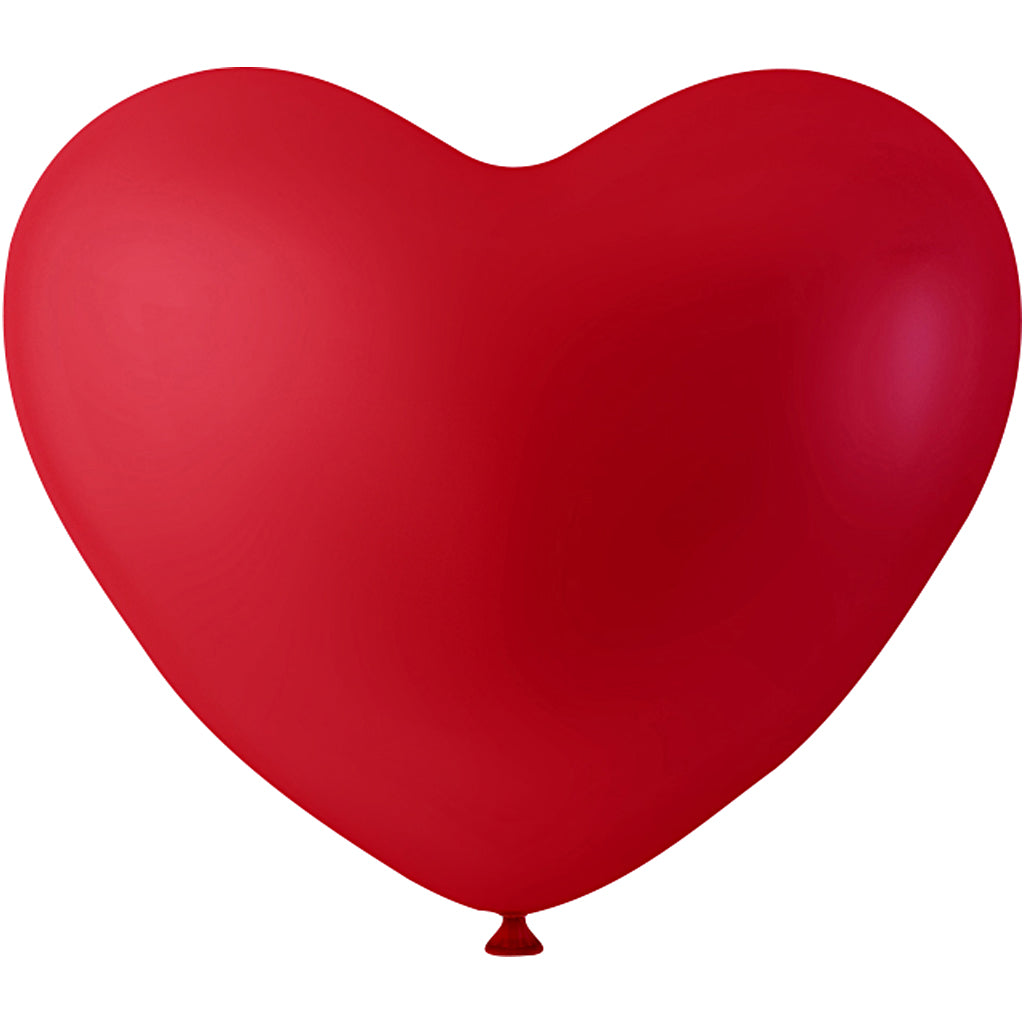 Creativ Company Luftballons, Herz, rot, 8 Stück 1 Box